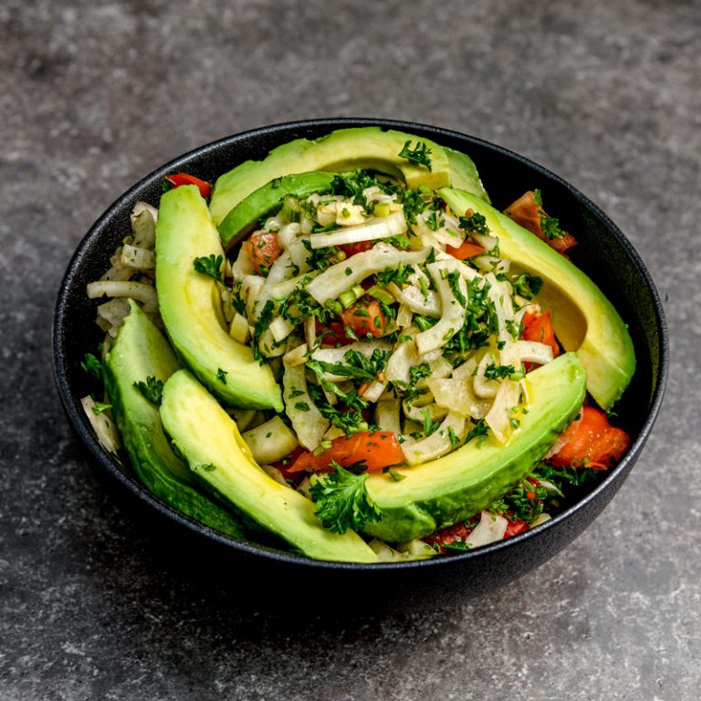 Fennel Avocado Salad Flaming Stove Toronto
